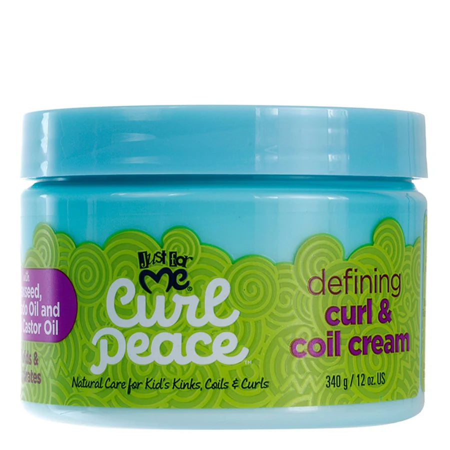 Just For Me Curl Peace Defining Curl & Coil Cream - Holds & Hydrates 12oz
